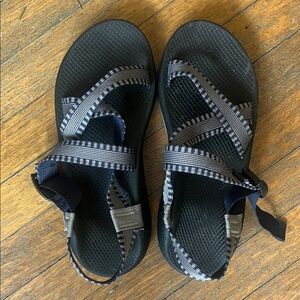 Chaco Black and Gray Men's Sandals